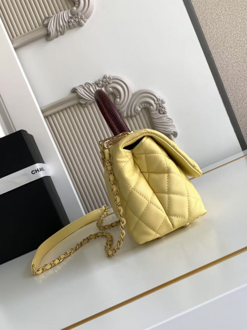 Ch**el top handle bags